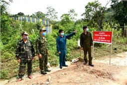 Dân quân tự vệ xung kích phòng, chống dịch bệnh